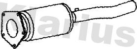 Klarius 399055 - Soot / Particulate Filter, exhaust system autospares.lv