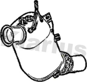 Klarius 390525 - Catalytic Converter autospares.lv