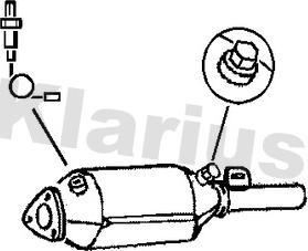 Klarius 311121 - Catalytic Converter autospares.lv