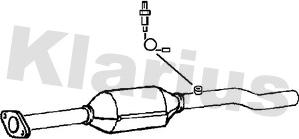 Klarius 311750 - Catalytic Converter autospares.lv