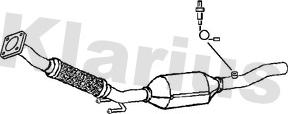 Klarius 312894 - Catalytic Converter autospares.lv