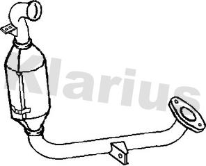 Klarius 390261 - Soot / Particulate Filter, exhaust system autospares.lv