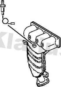 Klarius 323560 - Catalytic Converter autospares.lv