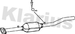 Klarius 312749 - Catalytic Converter autospares.lv