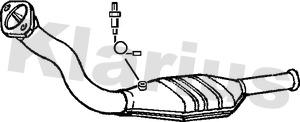 Klarius 380406 - Catalytic Converter autospares.lv