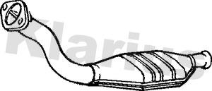 Klarius 380118 - Catalytic Converter autospares.lv