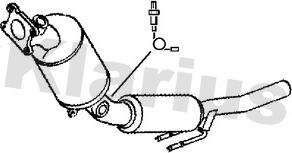 Klarius 323038 - Catalytic Converter autospares.lv