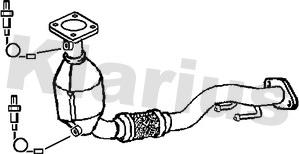 Klarius 323827 - Catalytic Converter autospares.lv