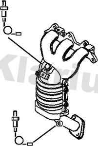 Klarius 322990 - Catalytic Converter autospares.lv