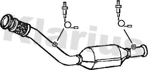 Klarius 322047 - Catalytic Converter autospares.lv