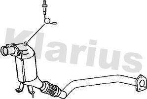 Klarius 322347 - Catalytic Converter autospares.lv