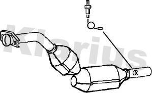 Klarius 322730 - Catalytic Converter autospares.lv