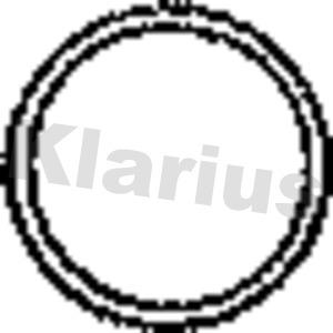 Klarius HAG16 - Seal Ring, exhaust pipe autospares.lv