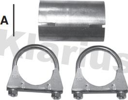 Klarius SLV7AX - Spacer Sleeve, exhaust system autospares.lv