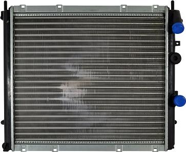 Klaxcar France 80016z - Radiator, engine cooling autospares.lv