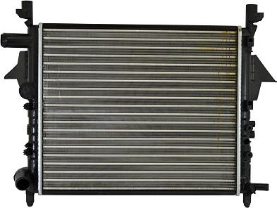 Klaxcar France 80075z - Radiator, engine cooling autospares.lv