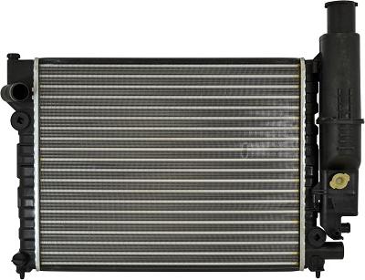 Klaxcar France 80078z - Radiator, engine cooling autospares.lv