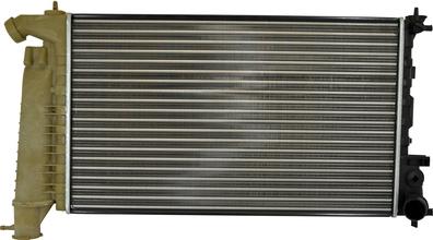 Klaxcar France 80162z - Radiator, engine cooling autospares.lv