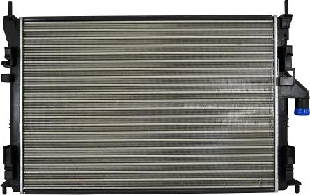 Klaxcar France 80108z - Radiator, engine cooling autospares.lv