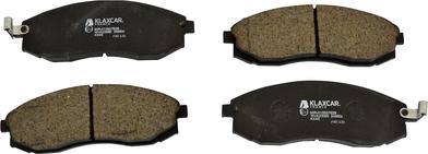 Klaxcar France 24990z - Brake Pad Set, disc brake autospares.lv