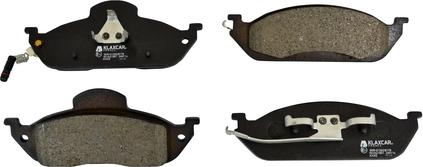 Klaxcar France 24911z - Brake Pad Set, disc brake autospares.lv