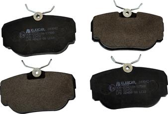 Klaxcar France 24984z - Brake Pad Set, disc brake autospares.lv