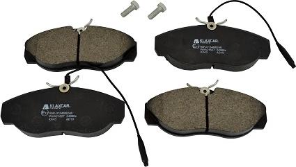 Klaxcar France 24986z - Brake Pad Set, disc brake autospares.lv