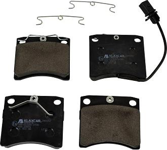 Klaxcar France 24935z - Brake Pad Set, disc brake autospares.lv