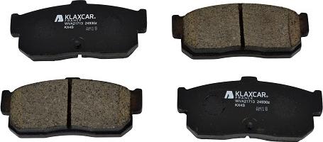 Klaxcar France 24930z - Brake Pad Set, disc brake autospares.lv