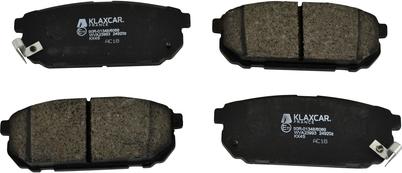 Klaxcar France 24920z - Brake Pad Set, disc brake autospares.lv