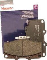 Klaxcar France 24557z - Brake Pad Set, disc brake autospares.lv