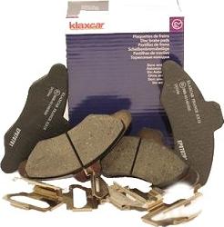 Klaxcar France 24524z - Brake Pad Set, disc brake autospares.lv