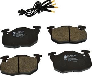 Klaxcar France 24527z - Brake Pad Set, disc brake autospares.lv