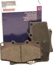 Klaxcar France 24640z - Brake Pad Set, disc brake autospares.lv