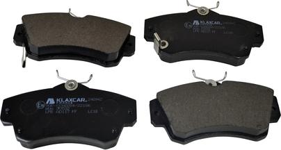 Klaxcar France 24094z - Brake Pad Set, disc brake autospares.lv