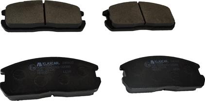 Klaxcar France 24010z - Brake Pad Set, disc brake autospares.lv