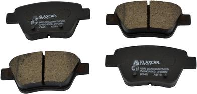 Klaxcar France 24088z - Brake Pad Set, disc brake autospares.lv