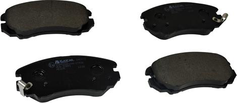 Klaxcar France 24037z - Brake Pad Set, disc brake autospares.lv