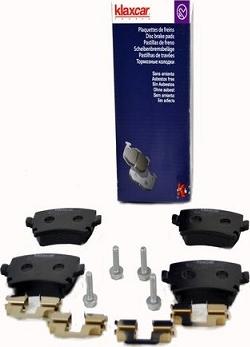 Klaxcar France 24147z - Brake Pad Set, disc brake autospares.lv