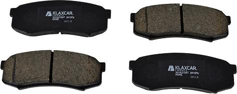 Klaxcar France 24157z - Brake Pad Set, disc brake autospares.lv