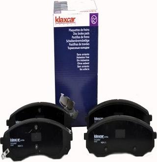 Klaxcar France 24160z - Brake Pad Set, disc brake autospares.lv