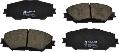 Klaxcar France 24168z - Brake Pad Set, disc brake autospares.lv