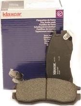 Klaxcar France 24107z - Brake Pad Set, disc brake autospares.lv