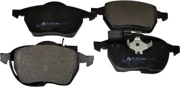 Klaxcar France 24187z - Brake Pad Set, disc brake autospares.lv