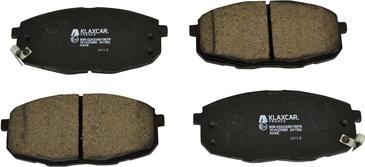 Klaxcar France 24135z - Brake Pad Set, disc brake autospares.lv