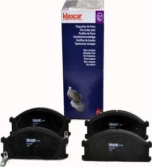 Klaxcar France 24126z - Brake Pad Set, disc brake autospares.lv