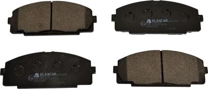 Klaxcar France 24127z - Brake Pad Set, disc brake autospares.lv