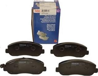 Klaxcar France 24177z - Brake Pad Set, disc brake autospares.lv