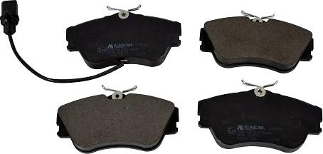 Klaxcar France 24892z - Brake Pad Set, disc brake autospares.lv