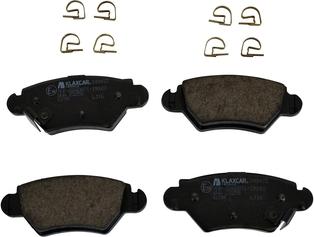 Klaxcar France 24847z - Brake Pad Set, disc brake autospares.lv